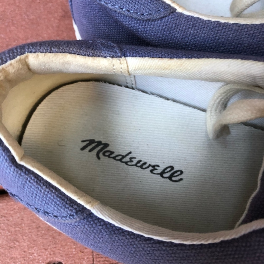 Blue Madewell Low-Top Canvas Sneakers - Picture 6 of 8